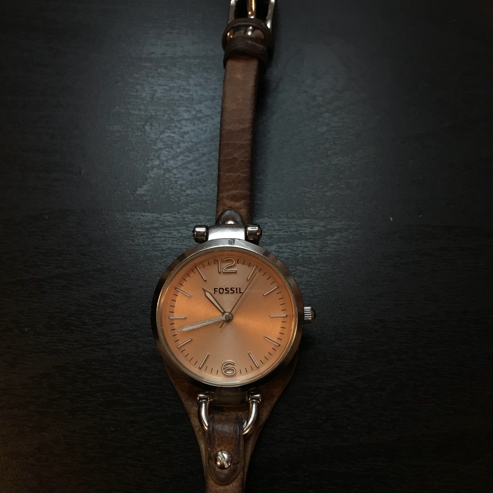 Fossil Watch Rose Gold